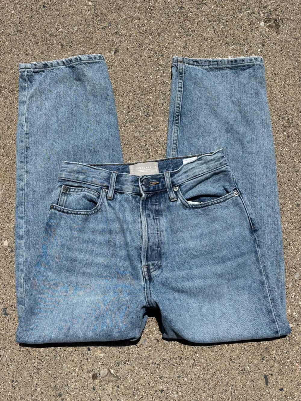 Everlane Light Blue Straight Jeans